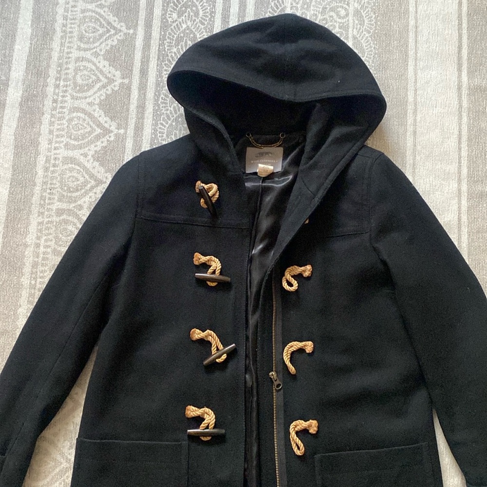 J.Crew Wool Cashmere Toggle Coat - Picture 7 of 12